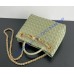 Bottega Veneta Small Andiamo With Chain B786008-travertine