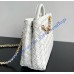 Bottega Veneta Small Andiamo With Chain B786008-white