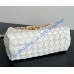 Bottega Veneta Small Andiamo With Chain B786008-white