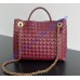 Bottega Veneta Medium Andiamo With Chain B786009-barolo