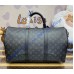 Louis Vuitton Monogram Eclipse Canvas Keepall 45 Bandouliere M40569