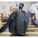 Louis Vuitton Monogram Eclipse Canvas Keepall 45 Bandouliere M40569