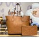 Louis Vuitton Monogram Empreinte Leather Neverfull MM M12605