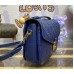 Louis Vuitton Monogram Empreinte Pochette Metis M41487-navy