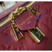 Louis Vuitton Monogram Empreinte leather Sac Sport M46610-wine-red
