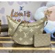 Louis Vuitton Bicolor Monogram Empriente leathers Loop Hobo M46738