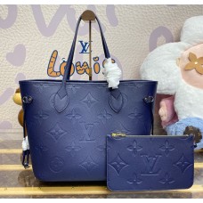 Louis Vuitton Monogram Empreinte Leather Neverfull MM M47143