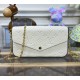 Louis Vuitton Felicie Pochette M64064-cream