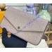 Louis Vuitton Felicie Pochette M64064-gray