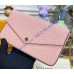 Louis Vuitton Felicie Pochette M64064-pink