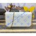 Louis Vuitton Monogram Empreinte Félicie Pochette M83025-candy-blue