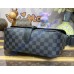 Louis Vuitton Damier Graphite Montsouris Messenger N46685-black