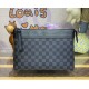 Louis Vuitton Damier Graphite Pochette Voyage Souple N82543-black