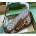 Gucci Horsebit 1955 Small Shoulder Bag GU764155CA-brown