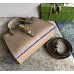 Gucci Small tote bag with hook closure GU795349-tan