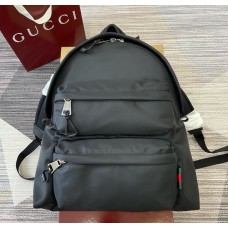 Gucci Medium backpack with Gucci logo GU800265-C-black
