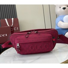 Gucci Small crossbody bag with Gucci logo GU802096-wine
