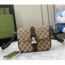 Gucci Mini GG crossbody bag GU802100-brown