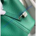 Hermes Picotin Lock 18 Palladium Hardware H2218W-malachite