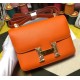Hermes Lindy Constance 24cm H4423G-orange