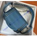 Hermes Lindy 26cm H6626G-Bleu-Jean