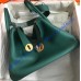 Hermes Lindy 26cm H6626G-Malachite
