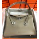 Hermes Lindy 26cm H6626W-Gris-Tourterelle