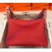 Hermes Lindy 26cm H6626W-Rouge-Casaque