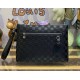 Louis Vuitton Damier Infini Takeoff Pouch N40504-black