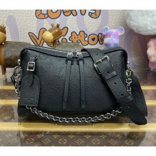 Louis Vuitton Mahina Leather Hand It All PM M24255-black