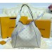 Louis Vuitton Mahina Leather Hina MM M54354-beige