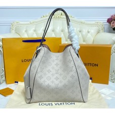 Louis Vuitton Mahina Leather Hina MM M54354-beige