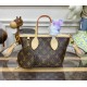 Louis Vuitton Monogram Canvas Neverfull BB M46705-beige
