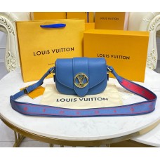 Louis Vuitton Pont 9 Soft PM M58727-blue