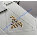 Prada Medium Leather Prada Symbole bag with topstitching PD1BA378-white