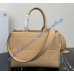 Prada Small Leather Prada Symbole bag with topstitching PD1BA379-tan