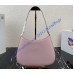 Prada Cleo brushed leather shoulder bag PD1BC499-pink