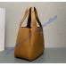 Prada Medium leather tote PD1BG335-light-brown