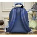 Louis Vuitton Monogram Shadow Discovery Backpack M46557-blue