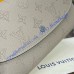 Louis Vuitton Mahina Leather Iris Wallet M60145-gray