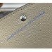 Louis Vuitton Mahina Leather Iris Wallet M60145-gray