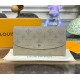 Louis Vuitton Mahina Leather Iris Wallet M60145-gray