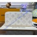 Louis Vuitton Mahina Leather Zippy Wallet M61867-cream