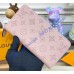 Louis Vuitton Mahina Leather Zippy Wallet M61867-pink