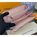 Louis Vuitton Mahina Leather Zippy Wallet M61867-pink