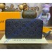 Louis Vuitton Monogram Empreinte Leather Zippy Wallet M62121-dark-blue