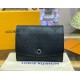 Louis Vuitton Mahina Leather Iris Compact Wallet M62542-black