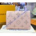 Louis Vuitton Mahina Leather Iris Compact Wallet M62542-pink