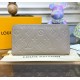 Louis Vuitton Monogram-embossed Lambskin Zippy Wallet M81511