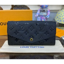 Louis Vuitton Monogram Empreinte Sarah Wallet M82257-black